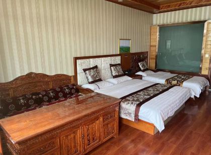 青海湖藍寶石觀湖中国式旅館