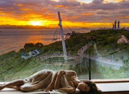 Mu Ju Ya Yi · Half Mountain Cliff High altitude Sea View | Hot Spring Private Soup Resort Homestay