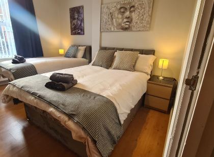 Waterworks帶私人客廳的套房