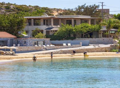 Villa Minoa Just Next to the Beach, with Surprising Sea and Mountain Views