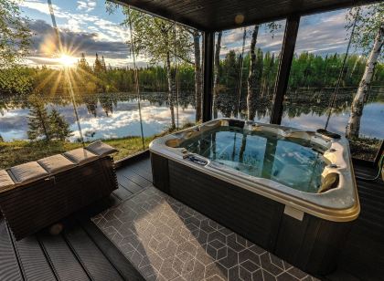 Exclusive Villa Wikkelä Ranua with Sauna & Jacuzzi