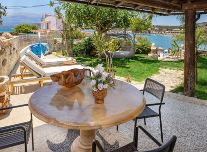 Villa Minoa Just Next to the Beach, with Surprising Sea and Mountain Views