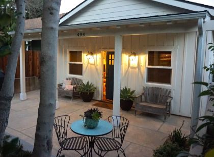 Blue Door Bungalow.