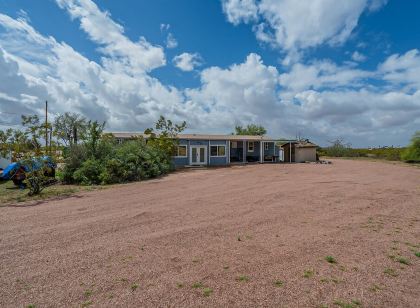 Newly updated home on spacious lot located outside of the city