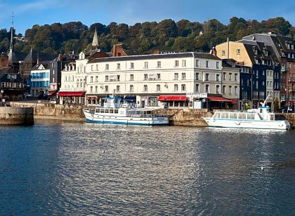 Hôtel Le Cheval Blanc - Vieux Bassin Honfleur - Climatisé