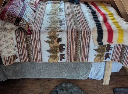 A-Frame glamping near Denali National Park