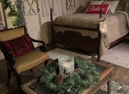 Carriage House Villa and gardens in downtown historic Lexington SC