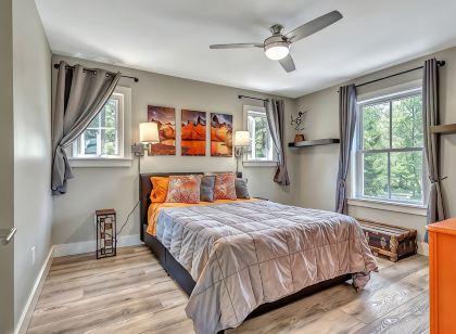 cozy 1 bedroom, 1 bath, sleeps 4 fully equipped apartment