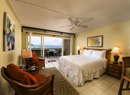 Partial Oceanview #106 at Hana Kai Maui - Studio unit with a really nice view!