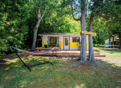 the Sandy Sunset Cabin at Sauble Beach