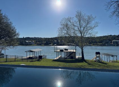 Luxury Lakefront Living in Marble Falls: Pool, Private Dock & Endless Views!