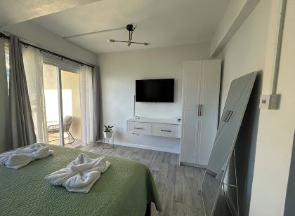 Tropical Apartment- Charming 1-Bedroom Apartment Overlooking Soufriere Town.