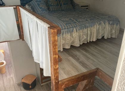 In villa, duplex 42 M2 center for 4 open terrace / garden parking space