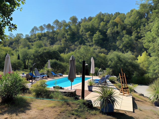 La Bastide du Baou Over view