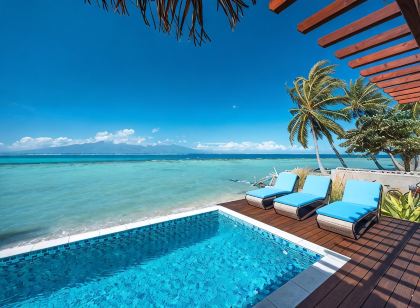 Tohora by Tahiti Homes 5-bedroom beachfront villa with swimming pool.