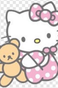 Clean hello kitty