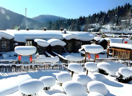 雪谷·瑞雪Snow·冬月繪漫旅行美宿(雪穀風景區店)