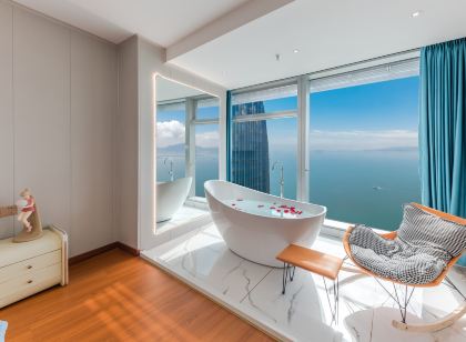Xiamen Blue Shark Sea View Hotel Apartment (Shimao Twin Towers Branch)
