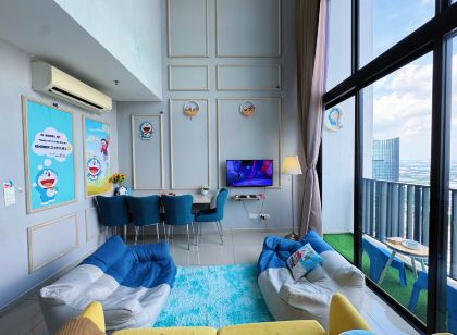 Doraemon @ Hyde Towel Duplex |Fully AiCON 2BR