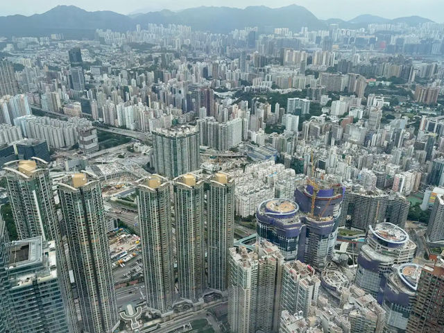 A Solo Soar at Sky 100 Hong Kong Observation Deck