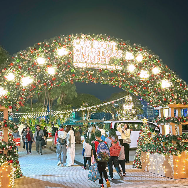 🎏香港尖沙咀中港城🚗中港城車尾箱聖誕市集🎄