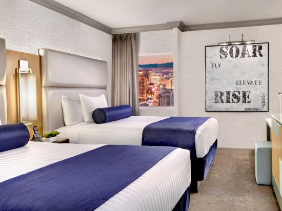 The STRAT Hotel, Casino & Tower Room Type - Elevate 2 Queens - Newly Renovated