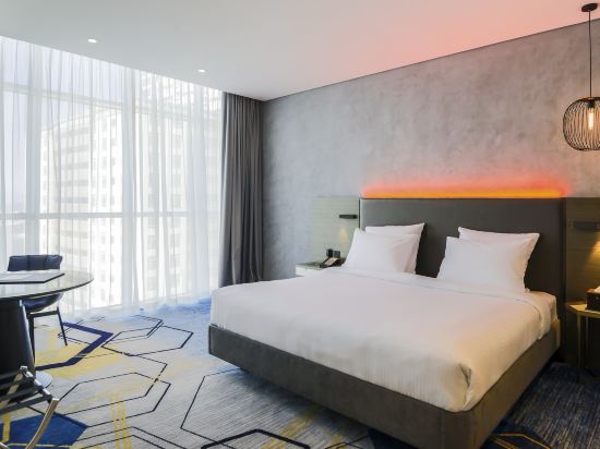 PULLMAN SHARJAH Room Type - Deluxe King Room with Lagoon View PULLMAN SHARJAH Room Type - Deluxe King Room with Lagoon View