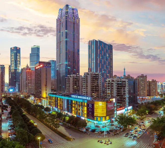 Yeste International Hotel (Nanning Wanxiang Mall ASEAN Business District Subway Station)