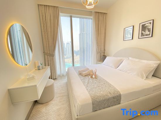 SVIZONA's Premium 3BHK Fountain View Apartment | Downtown Dubai