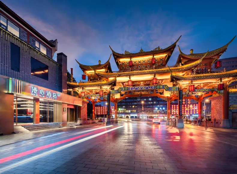 Manxin hotel Chengdu Kuanzhai Alley