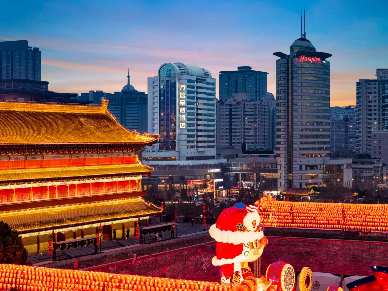 萬信至格飯店(西安鐘鼓樓永寧門地鐵站店)