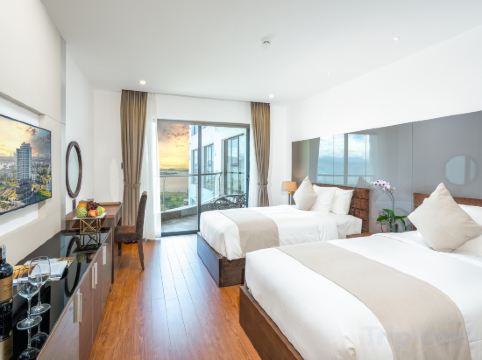 Alan Sea Hotel Danang Room Type - Deluxe Balcony Twin room