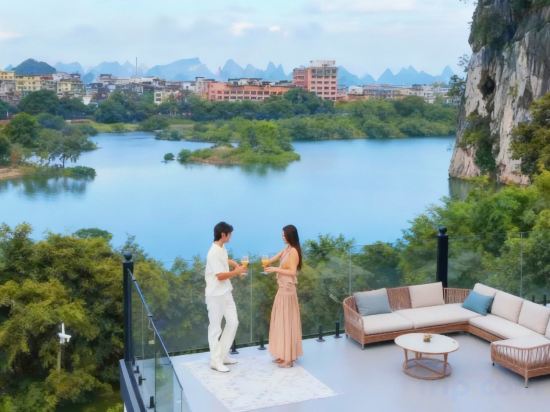 Others 5, Fubo River Scenery. Resort Hotel by the Li River, Guilin