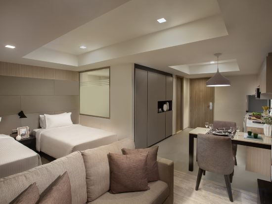 Somerset Ekamai Bangkok Room Type - Executive Studio Room with Twin Bed