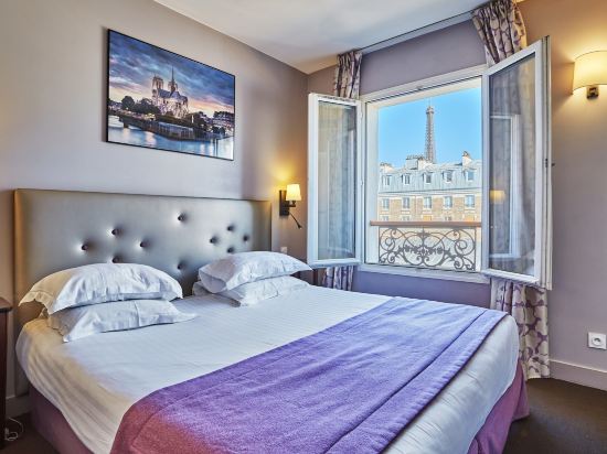 Hôtel Le Relais Saint Charles Room Type - Superior Double Room with Eiffel Tower View