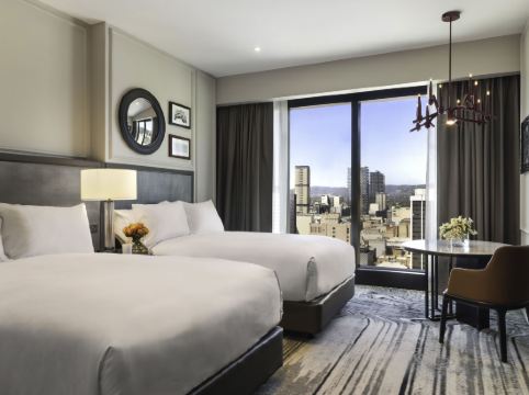 Sofitel Adelaide Room Type - Deluxe Double Room with Two Double Beds and City View Sofitel Adelaide Room Type - Deluxe Double Room with Two Double Beds and City View