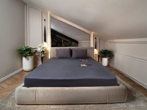 Walton Gardens Pera Room Type - Executive Penthouse Suite with Fireplace & Bathtub