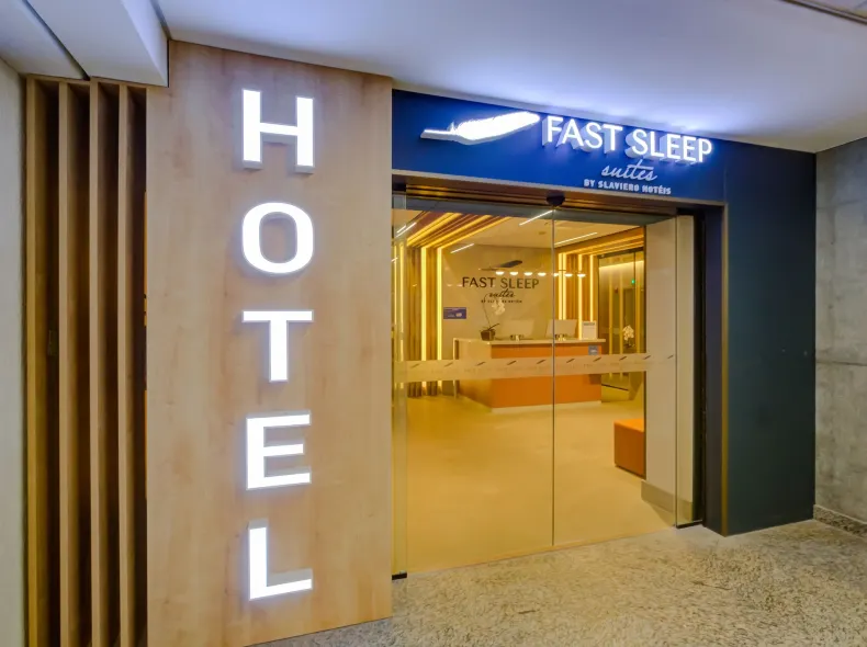Slaviero Hotéis的快眠套房