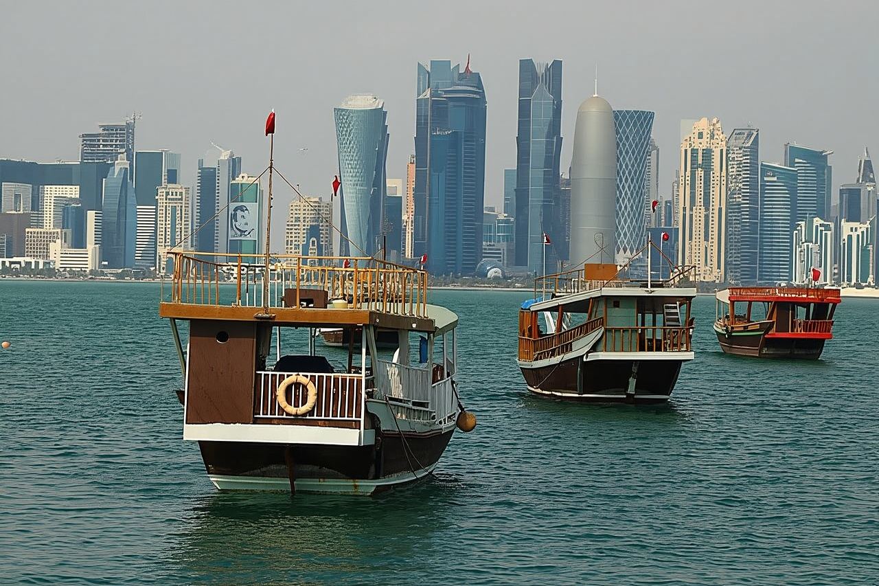 Tour della città di Doha e crociera in dhow (privato/condiviso)
