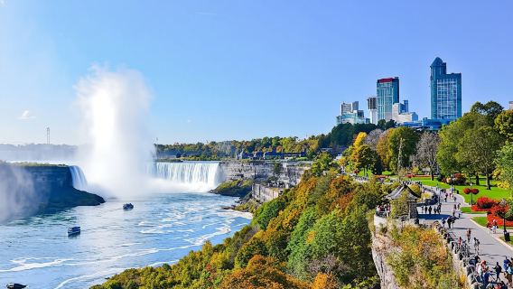 Niagara Falls Day Trip from New York with Optional Boat Tour