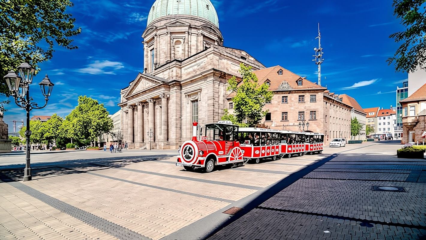 Nuremberg City Tour with the Bimmelbahn Departure from the Schönen Brunnen