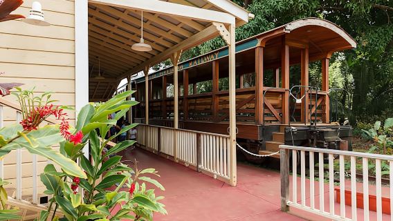 Luau Kalamaku Hawaiian Package with Train Ride Experience