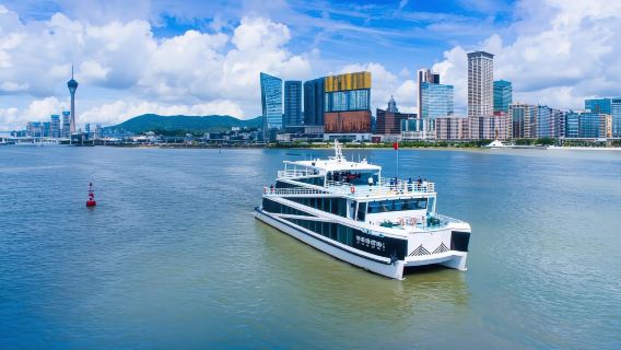 珠海市區+海灣遊船+澳門外景純玩一日丨含中式圍餐丨無需通行證