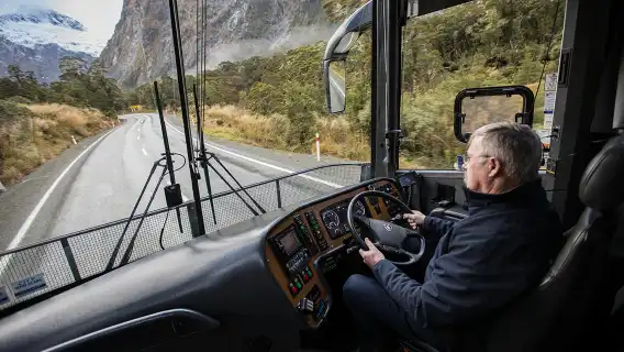 Queenstown Milford Sound 1-day tour | Panoramic bus + cruise + optional lunch