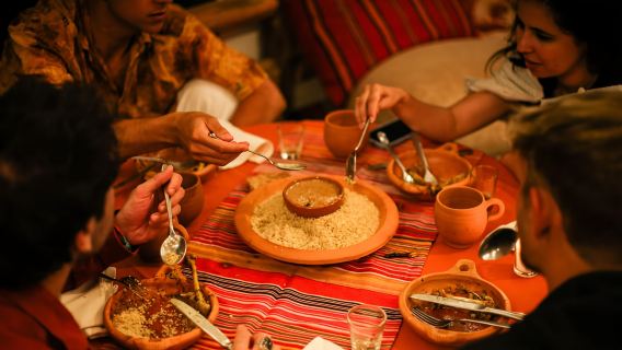 Agadir: Amazigh Nights with Dinner, Concert, and Workshop