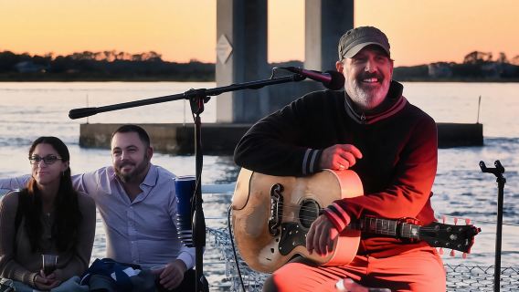 St Augustine: Nights of Lights Sunset Sail with Live Music