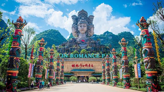 Servicio de reserva de entradas para el espectáculo Guilin Eternal Love: Con el paisaje natural como telón de fondo, se despliega una leyenda milenaria.