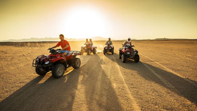 ท่องทะเลทรายด้วยรถ ATV และรถควอดไบค์ในชาร์ม เอล ชีค