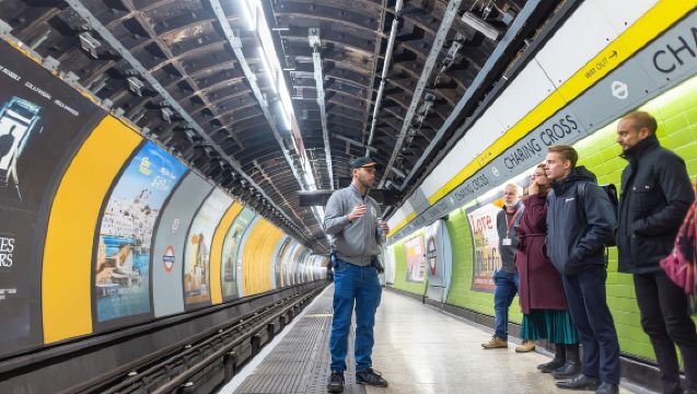 London: Guided Tour of Hidden Tube Station at Charing Cross