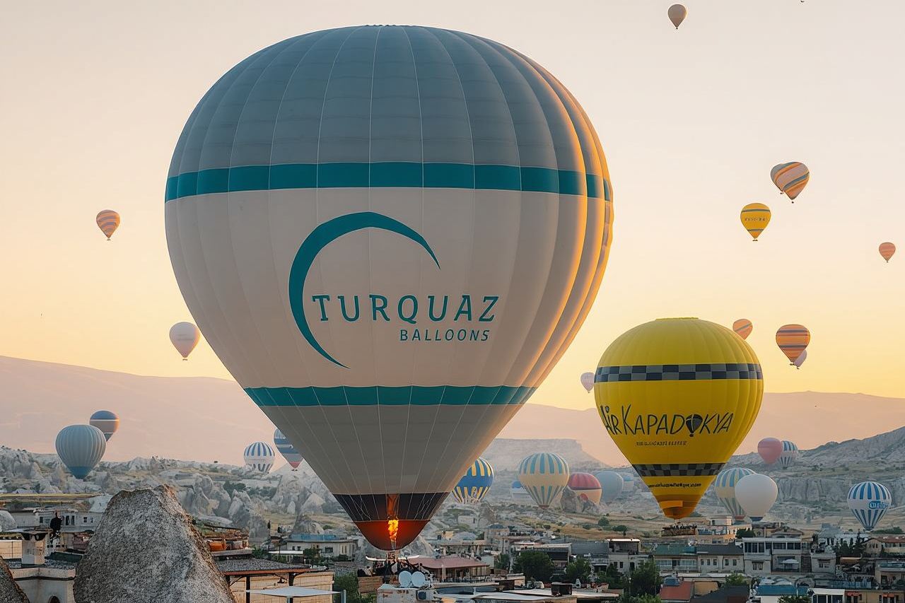 Paseo en globo aerostático en Capadocia / Globos Turquaz